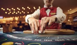 Speed Blackjack dealer at itugol login studio managing rapid-pace cards and chips